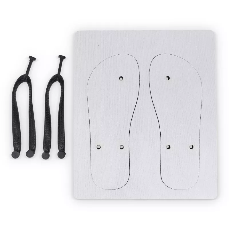 Klapki, japonki rozmiar S 35/38 sublimacja - biały (LT90106-N0001)