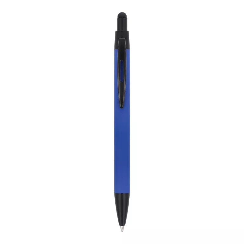 Długopis Alaska softtouch z rysikiem R-AL - niebieski (LT87892-N0011)