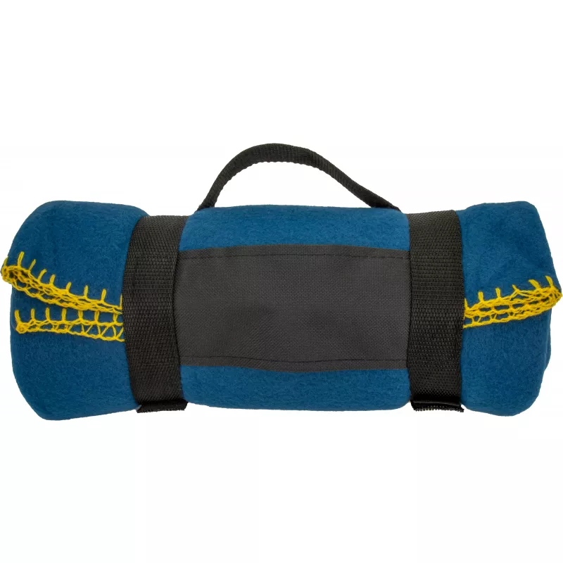 Koc z polaru 170 g/m² GIANFRANCO - granatowy (6690244)