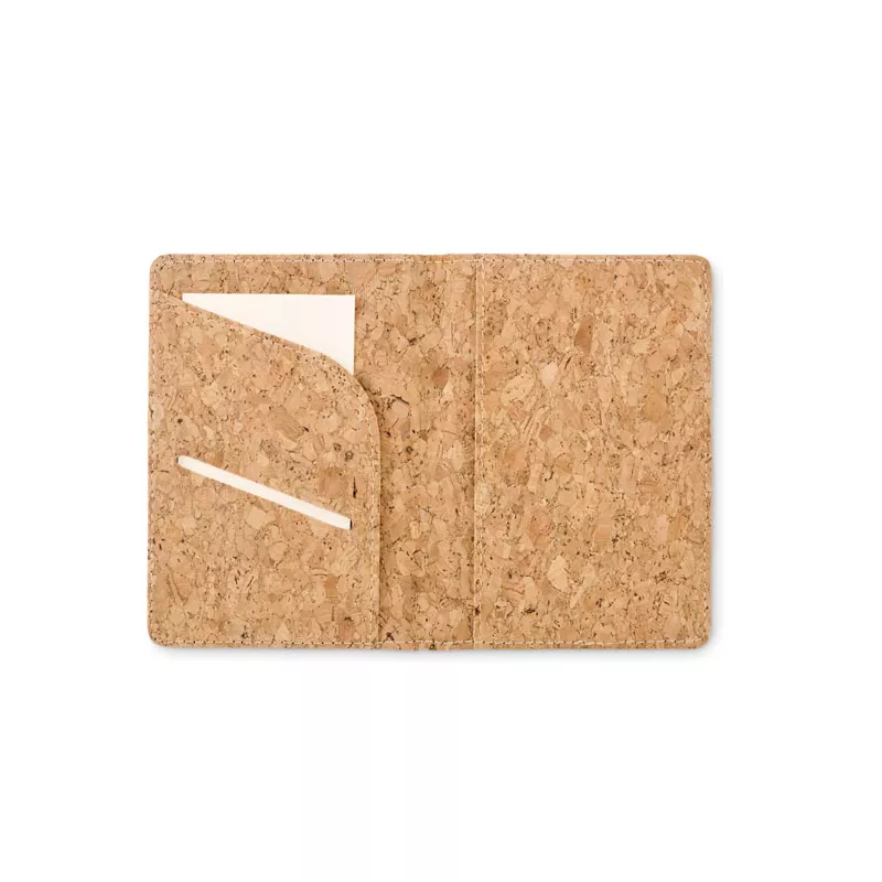 Etui na paszport z korka CORKPASS - Bezowy (MO2624-13)