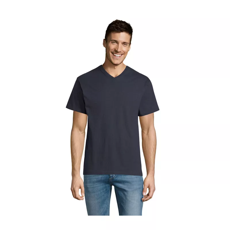 Koszulka męska V-neck 150 g/m² Sol's VICTORY - Granatowy (S11150-NY)
