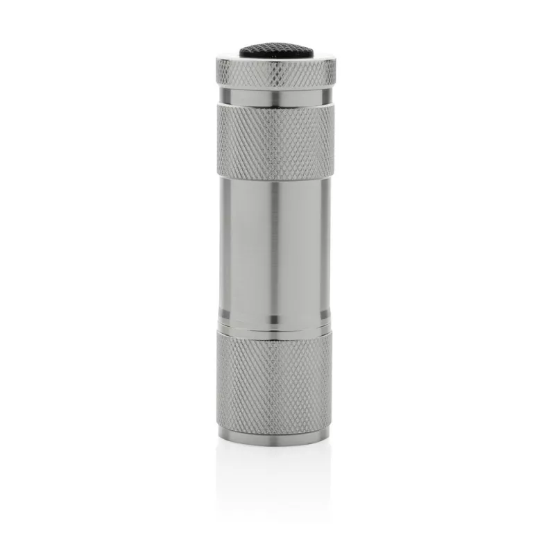 Latarka 9 LED Quattro - szary (P513.272)