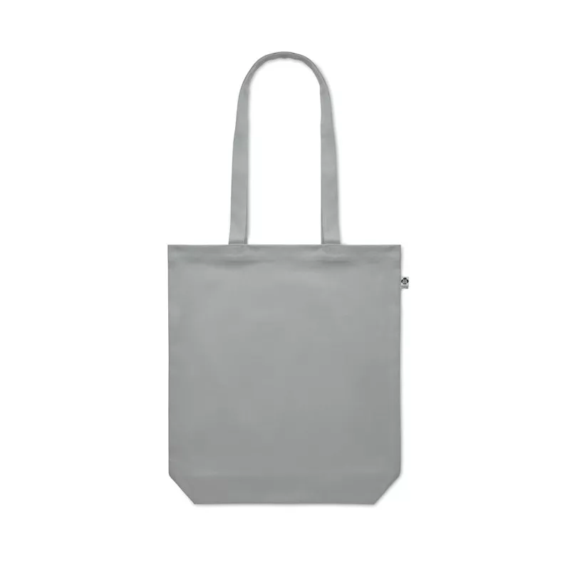 Torba płócienna z bawełny organicznej 270 g/m² COCO - Szary (MO6713-07)