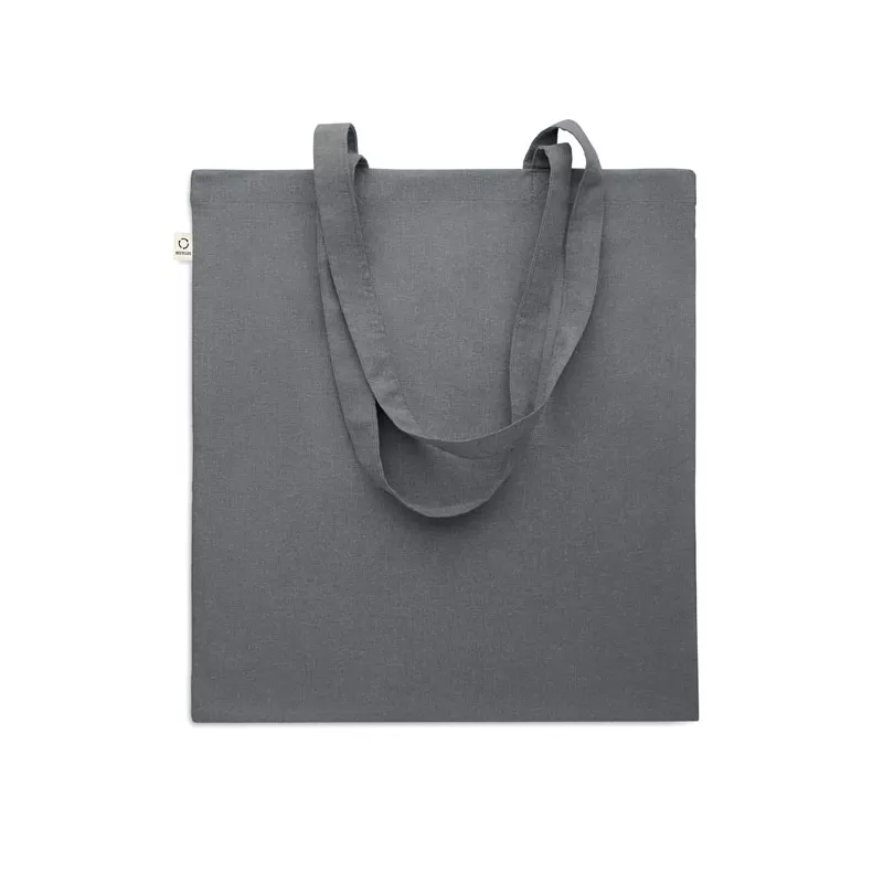 Torba z bawełny z recyklingu 140 g/m² VIVEKA COLOUR - Kamienny Szary (MO2302-15)