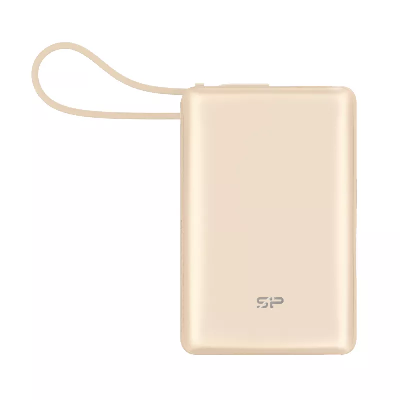 Power bank 10 000 mAh Silicon Power CP10 - beżowy (EG834513)