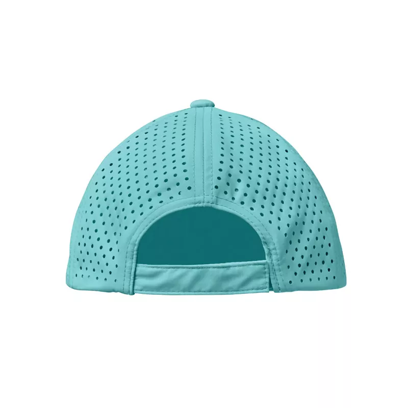 Czapka z daszkiem sportowa 5-panelowa 130 g/m² CAPO - Turkusowy (MO2543-12)