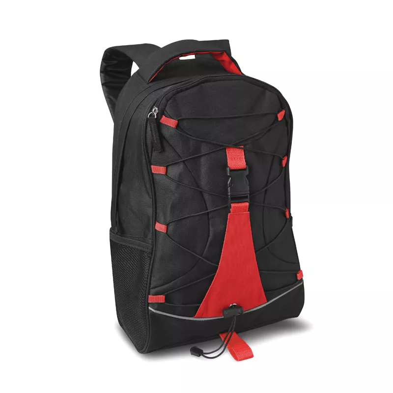 Plecak z poliestru 600D MONTE LEMA - Czerwony (MO7558-05)