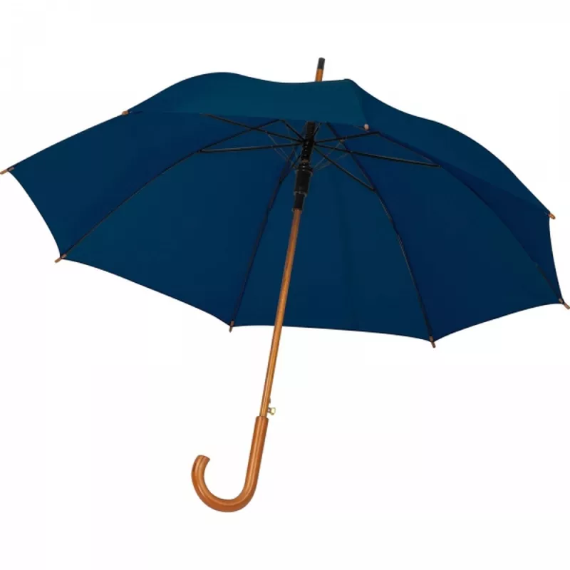 Parasol automatyczny ø105 cm RPET CHRISTINE - granatowy (4243644)