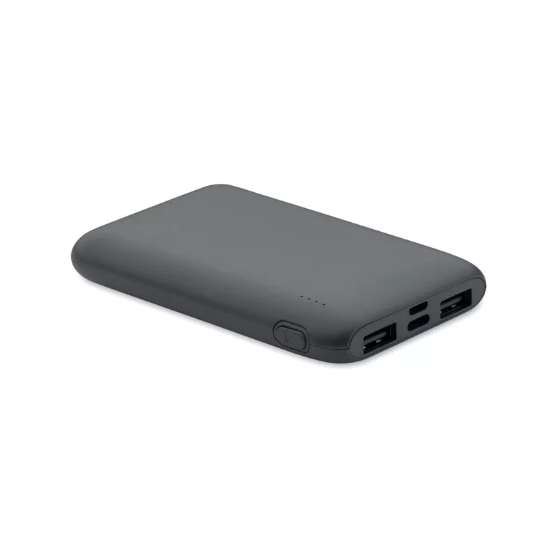 Powerbank 5000 mAh z ABS z recyklingu POWER52C - Kamienny Szary (MO2279-15)