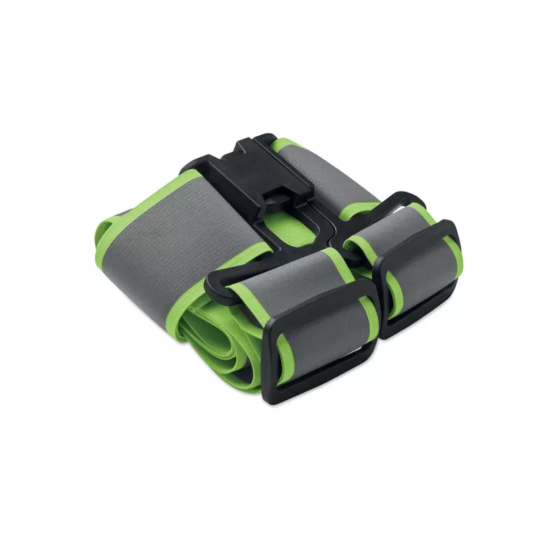 Pas odblaskowy regulowany 360° EN17353 ALLVISIBLE+ - Fluorescencyjny Zielony (MO2405-68)