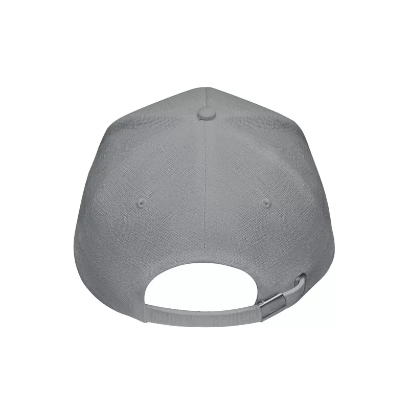 Czapka z daszkiem z konopi 370 g/m² NAIMA CAP - Szary (MO6176-07)