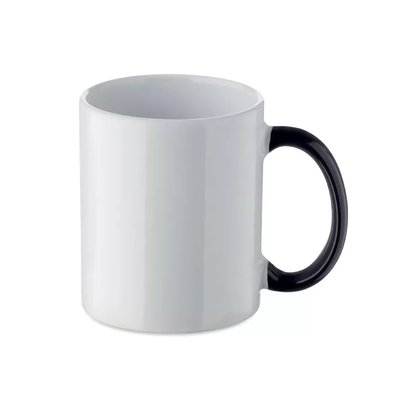 Kubek ceramiczny świąteczny 300 ml FESTIMUG - Czarny/Czerwony (CX1571-83)