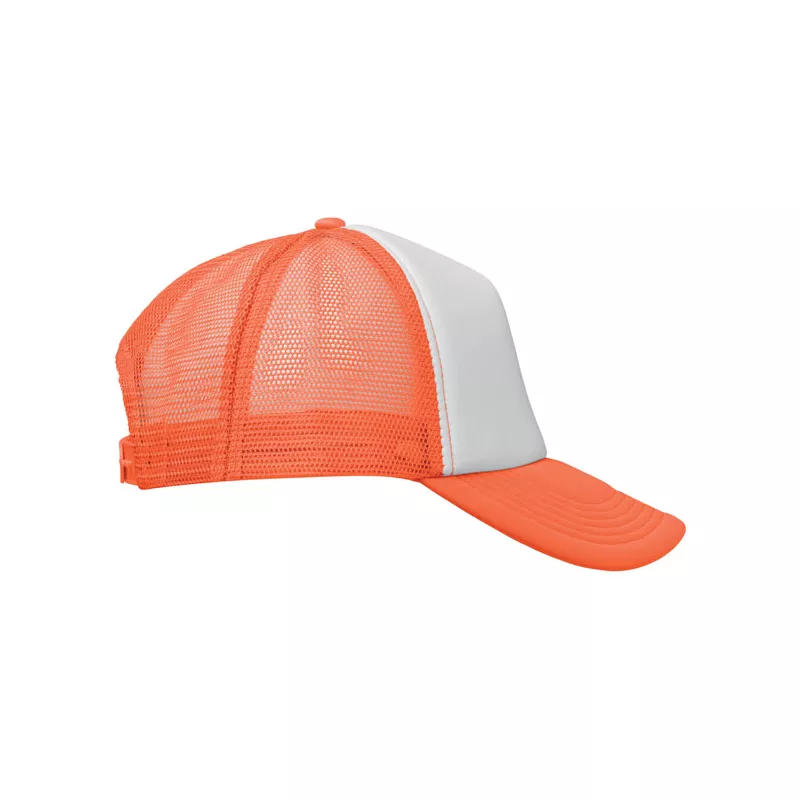 Czapka trucker 5-panelowa 150 g/m² BUBBLE - Fluorescencyjny Pomaranczowy (MO2269-71)
