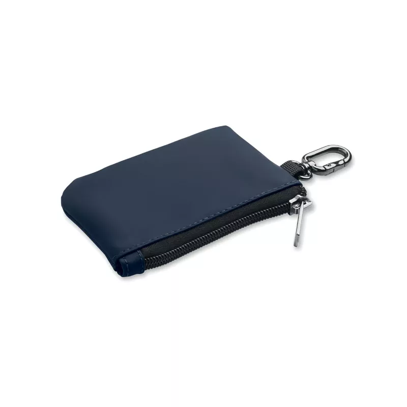 Etui na klucze z PU z karabińczykiem GUARDO - Francuski Granat (MO3161-85)