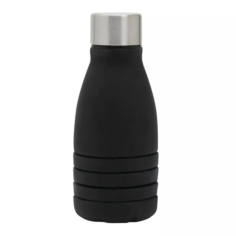 Składana butelka do picia 550 ml BIG GETS SMALL - czarny (56-0603190)