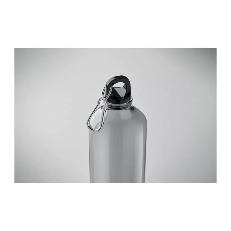 Butelka z RPET z karabińczykiem 750 ml MOSS RE750 - Przezroczysty Szary (MO2804-27)