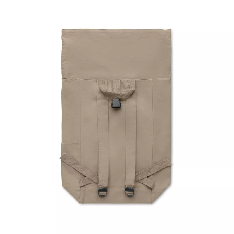Plecak z bawełny z recyklingu 390 g/m² KAMET - Khaki (MO2552-39)