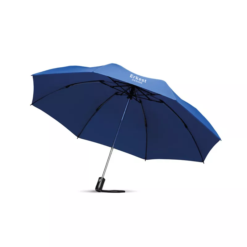 Parasol odwrotny 23" automatyczny DUNDEE FOLDABLE - Niebieski (MO9092-37)
