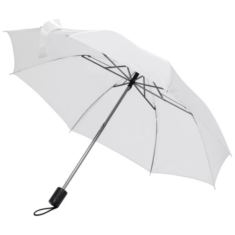 Parasol manualny Ø81 cm LILLE - biały (518806)