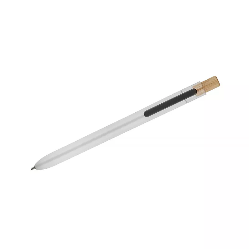 Długopis z odpadów ocean bound OCEANO - biały (19740-01)