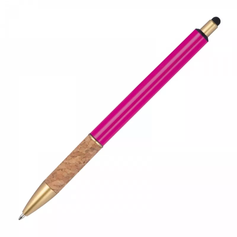 Długopis metalowy touch pen MARIAN - różowy (1369011)