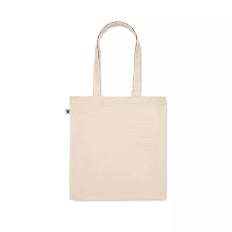 Torba na zakupy z bawełny organicznej 220 g/m² BENTE - Bezowy (MO2196-13)