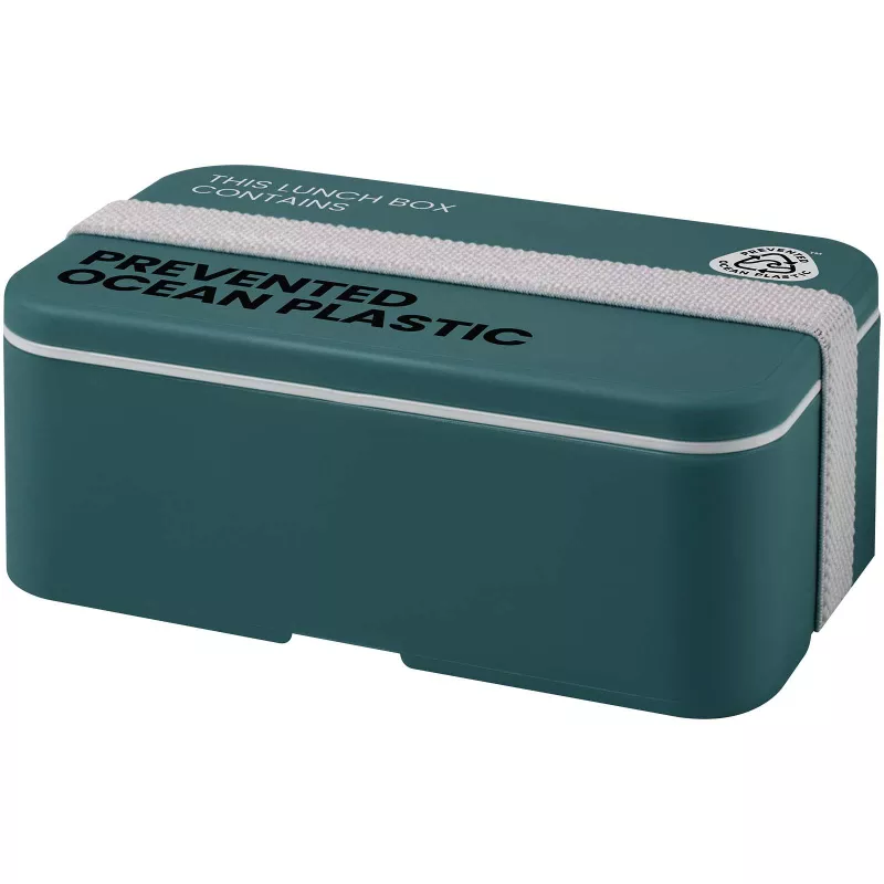 MIYO POP jednopoziomowe pudełko śniadaniowe o pojemności 700 ml - Deep Sea Green (21077864)