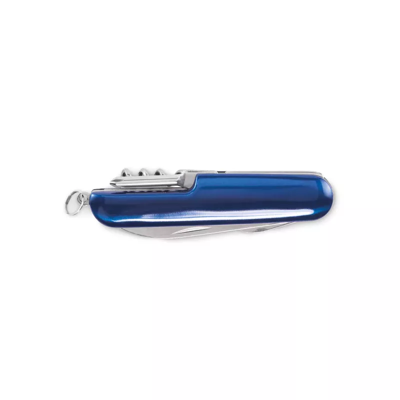 Scyzoryk z aluminium 5 funkcji MULTICHILLO - Niebieski (MO2531-04)