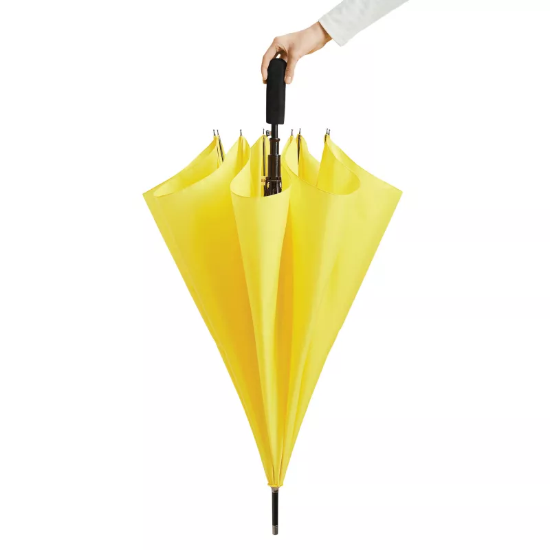 Parasol automatyczny, wiatroodporny PASSAT - żółty (56-0104186)