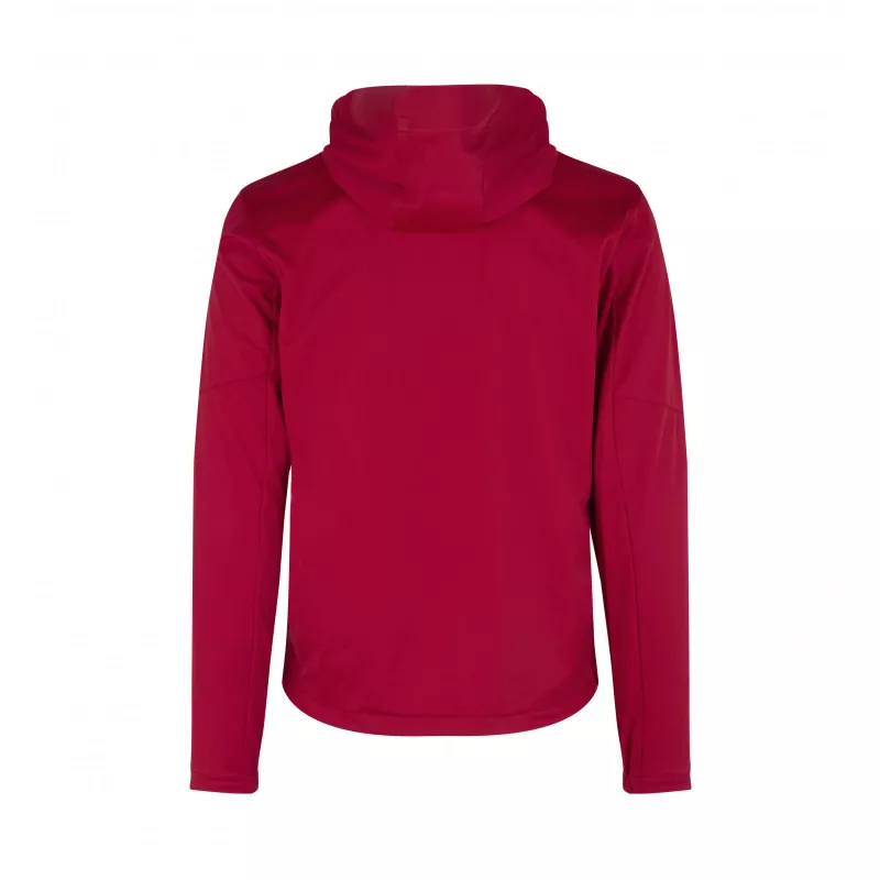 Kurtka ID softshell z kapturem/lekka 0836 185 g/m² - Red (0836-RED)