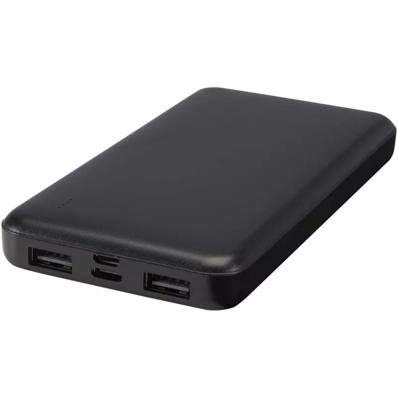 Intan powerbank o pojemności 10 000 mAh i mocy 10 W z tworzyw sztucznych pochodzących z recyklingu - Czarny (12445890)