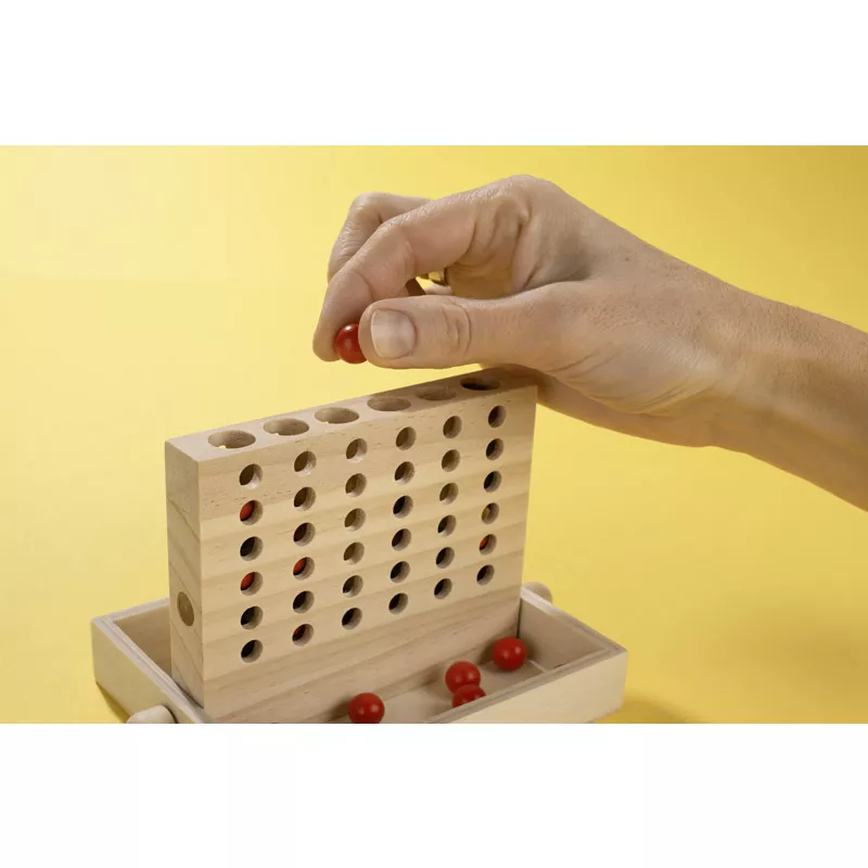 Gra drewniana ZETTO - beżowy (20174-17)