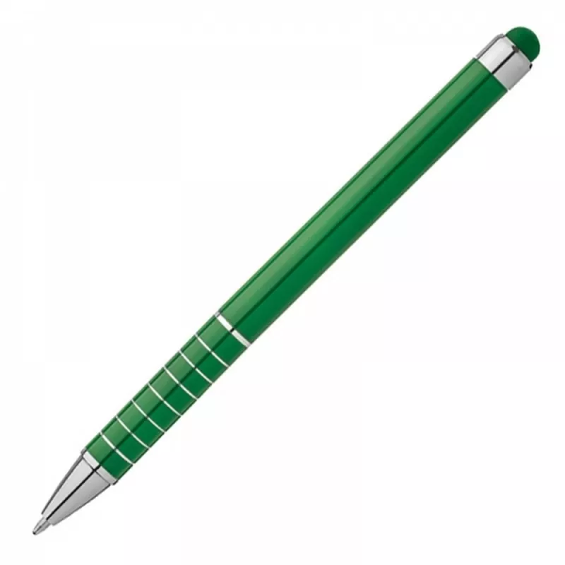 Długopis metalowy touch pen LUEBO - zielony (041809)