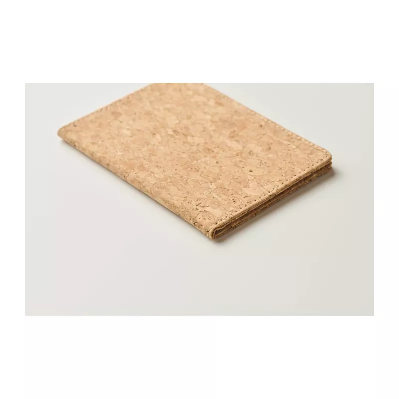 Etui na paszport z korka CORKPASS - Bezowy (MO2624-13)