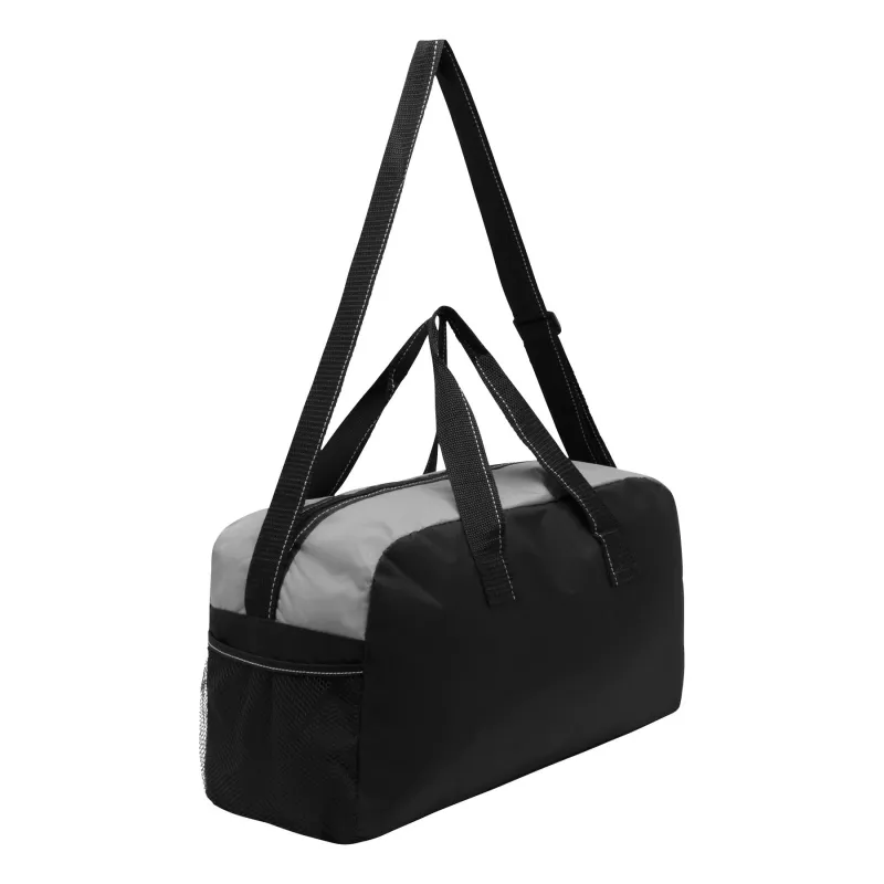 Sportowa torba FITNESS - czarny, szary (56-0808552)