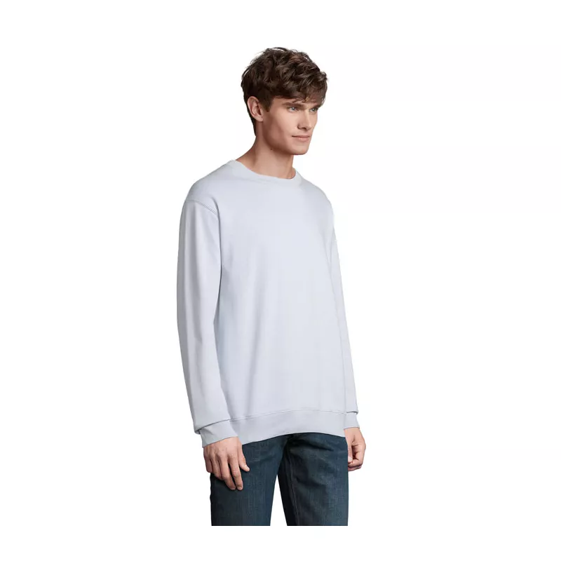Bluza unisex bez kaptura 280 g/m² Sol's COLUMBIA - Creamy Blue (S03814-CY)