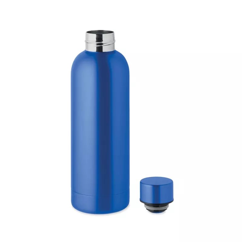 Butelka termiczna ze stali z recyklingu 500 ml ATHENA - Niebieski (MO6750-04)