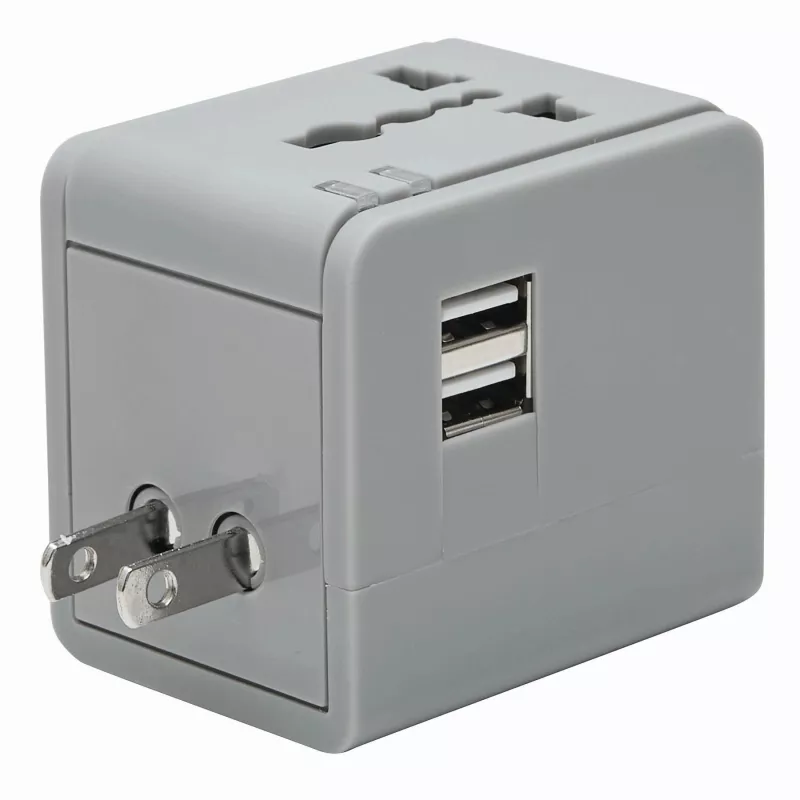 Adapter podróżny - szary (56-0402713)