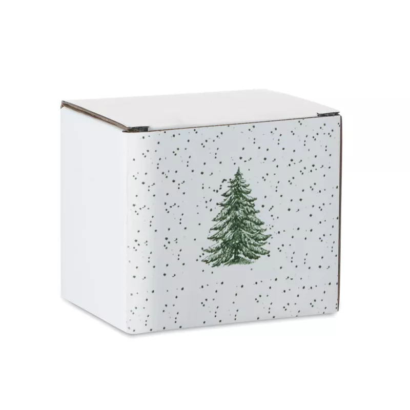 Kubek ceramiczny świąteczny 300 ml FESTIMUG - Zielony (CX1571-09)