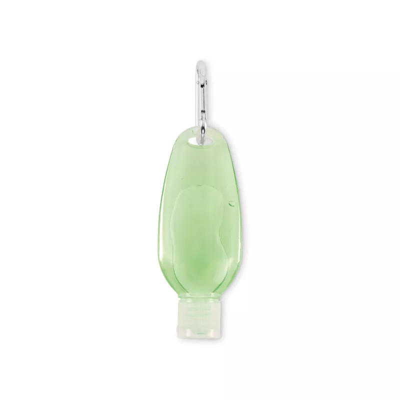 Żel aloesowy 50 ml z karabińczykiem ALOVE - Przezroczysty Zielony (MO2911-24)
