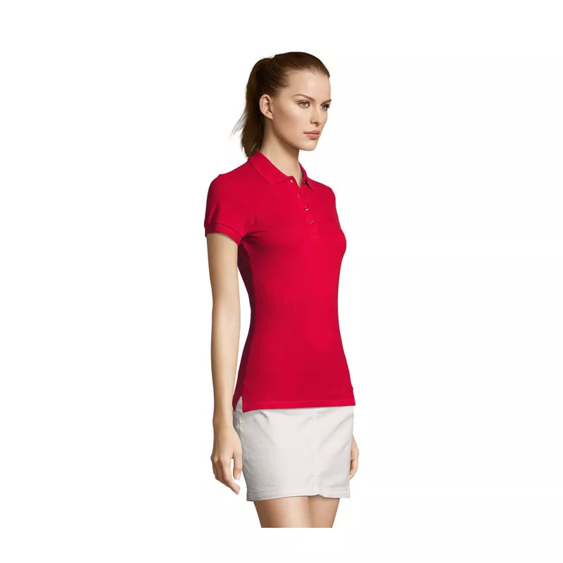 Koszulka polo damska piqué 170 g/m² Sol's PASSION - Czerwony (S11338-RD)