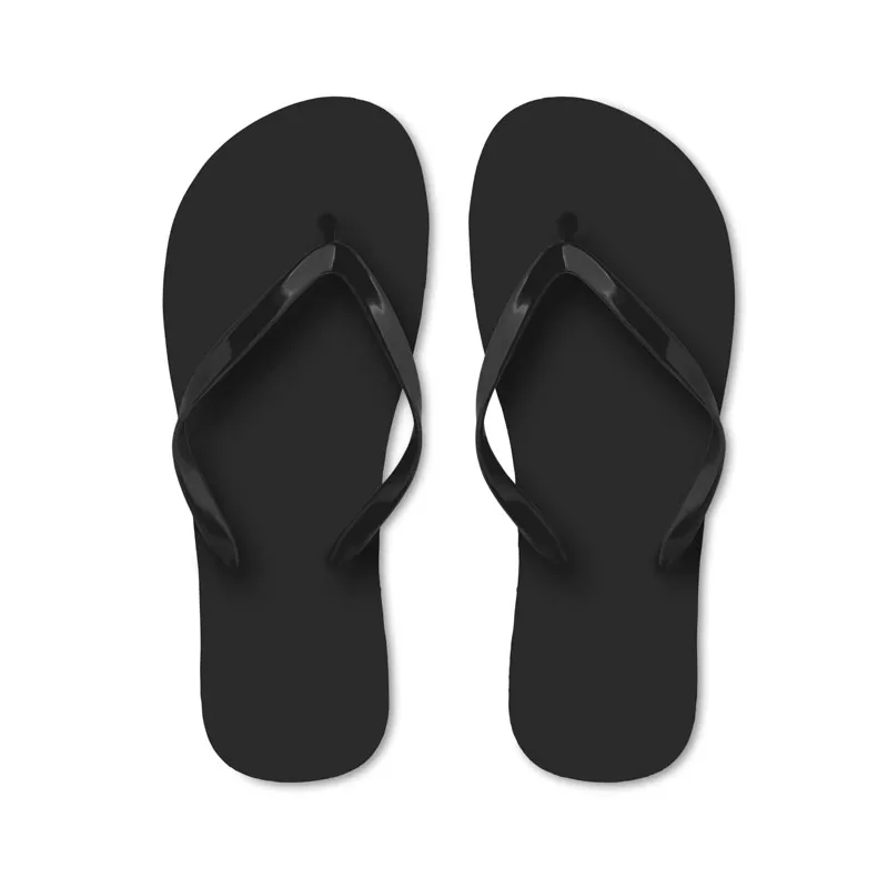 Klapki plażowe rozmiar L (40–43) HONOLULU - Czarny (MO2588-03)