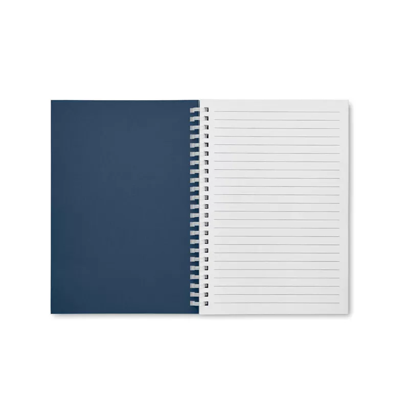 Notes A5 na spirali 80 kartek w linię RECARNOTE - Francuski Granat (MO2523-85)