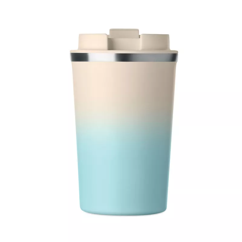 Kubek termiczny stalowy 350 ml BRACE GRADIENT - Baby Blue (MO2885-66)