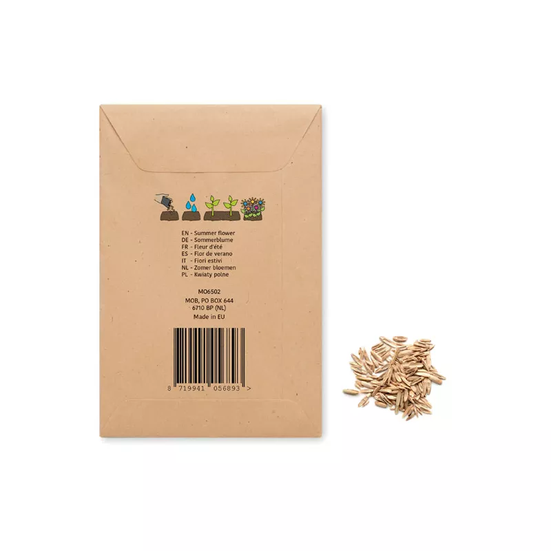 Nasiona kwiatów letnich w kopercie SEEDLOPE - Bezowy (MO6502-13)