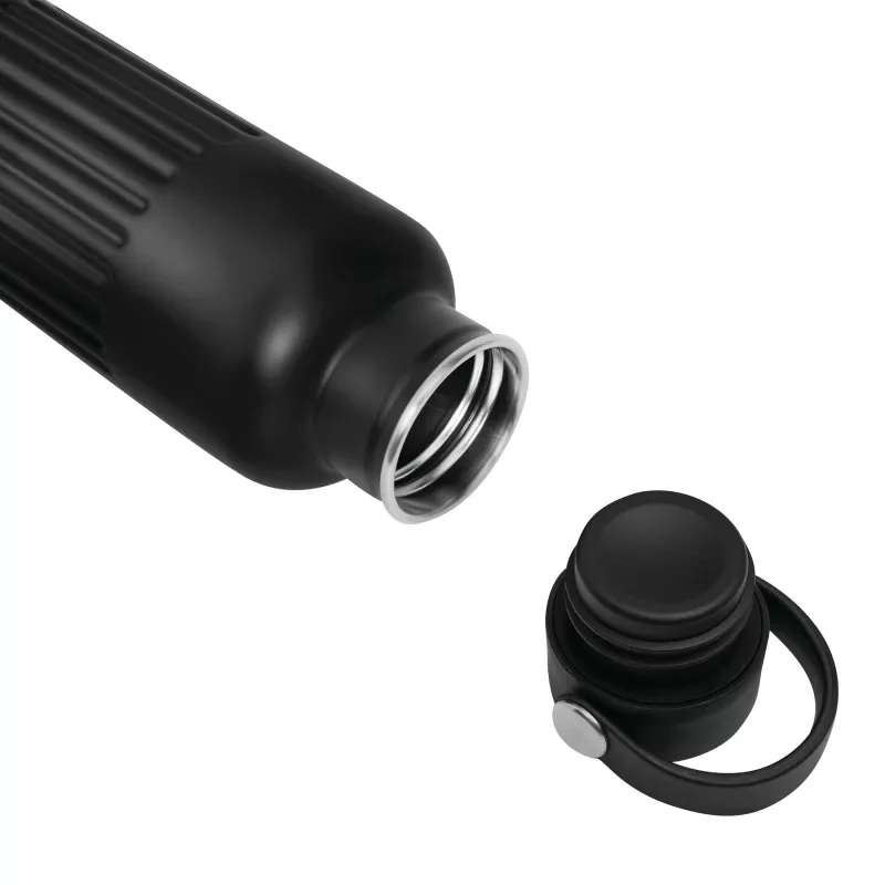 Próżniowa butelka 500 ml WAVE TRAIL - czarny (56-0304717)