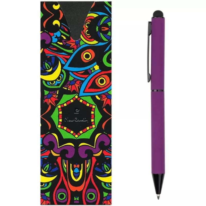 Długopis metalowy touch pen soft touch CELEBRATION Pierre Cardin - fioletowy (B0101704IP312)