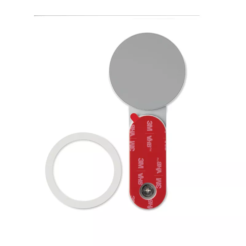 Magnetyczny uchwyt na telefon z aluminium SCREENTACH - Srebrny (MO3160-14)