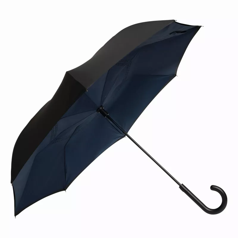 Parasol automatyczny OPPOSITE - ciemnoniebieski, czarny (56-0103380)