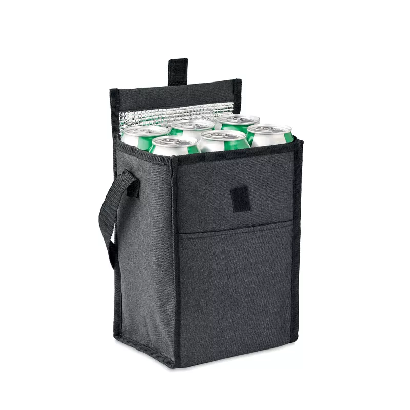 Torba termiczna na lunch z RPET 3 l BOBE - Czarny (MO6462-03)